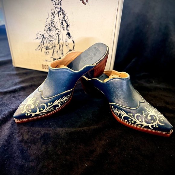 Old Gringo Snip Toe Western Cowboy Mules - Picture 1 of 8